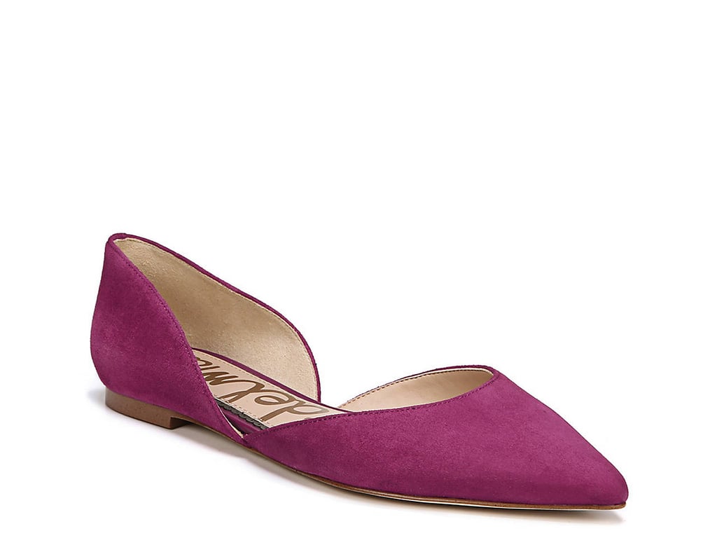 The Sam Edelman The Rodney Flats ($60) in magenta are a classic flat shape in a fun color. Style these with a simple sun dress for an easy summer look.
