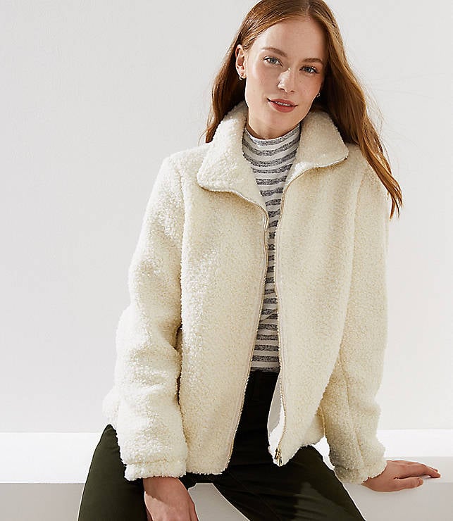 Loft store plush jacket