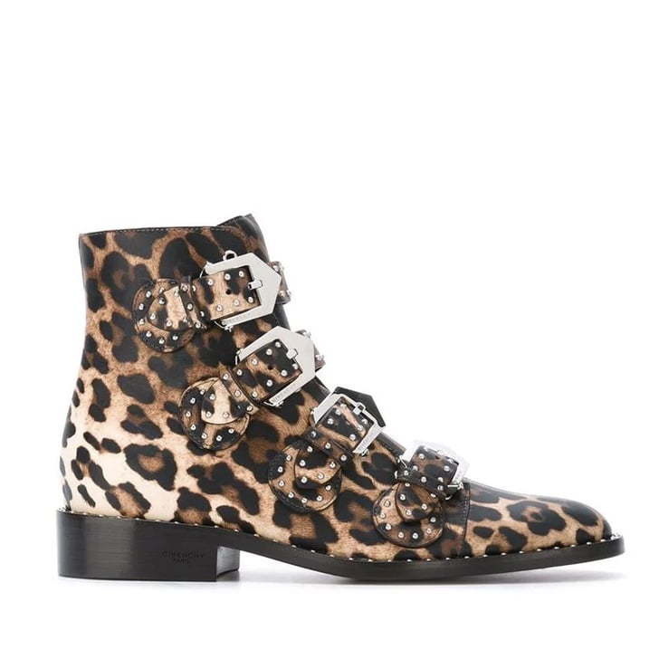 Givenchy Leopard-Print Boots ($1,450 