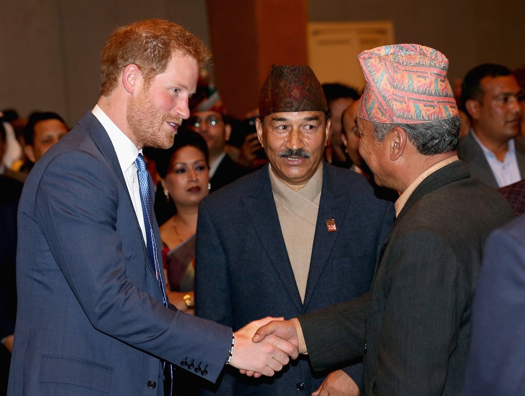 Prince Harry Visits Nepal March 2016