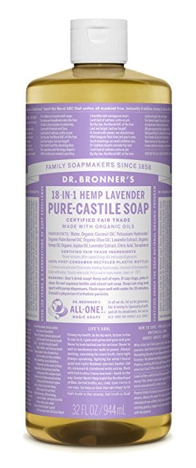 Dr. Bronner's Body Wash in Lavender