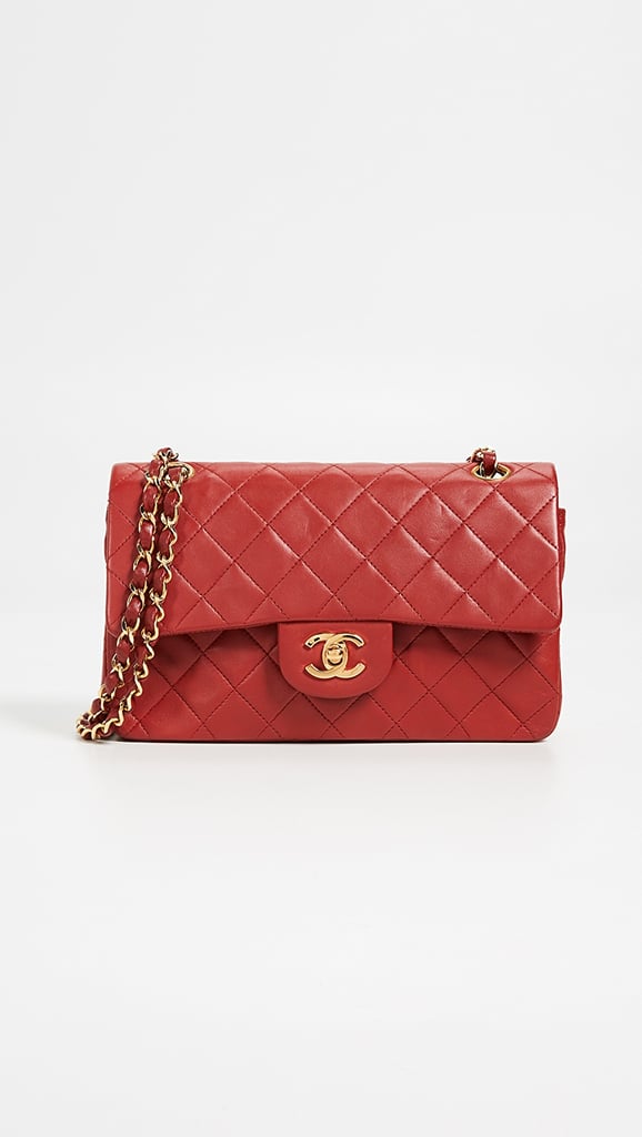 What Goes Around Comes Around Chanel Lambskin Classic Flap Bag