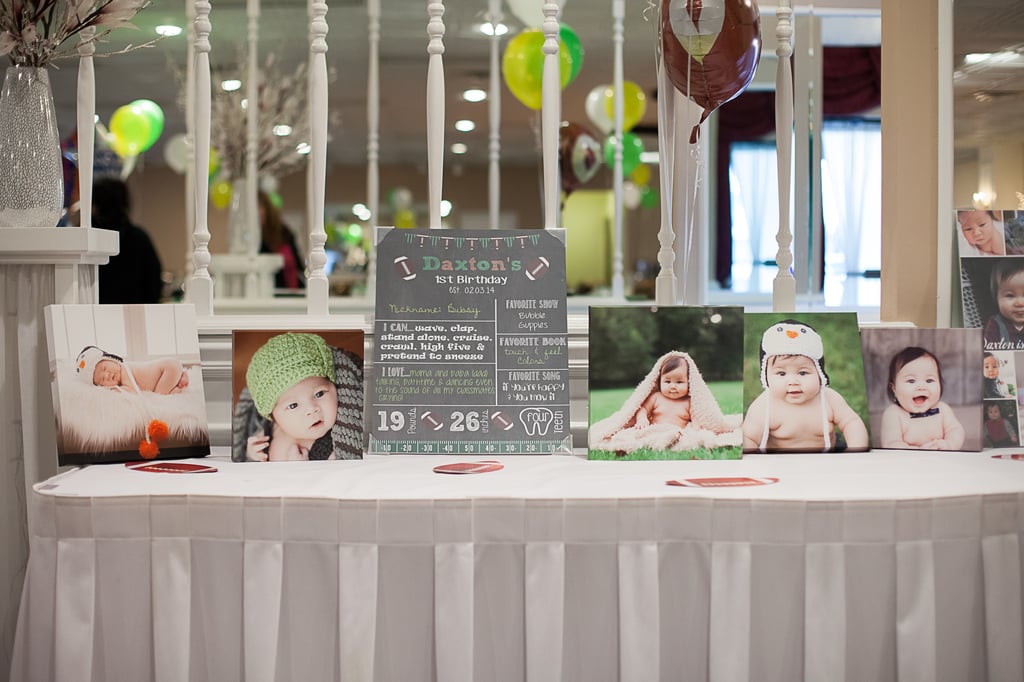 A Football-Themed First Birthday Party