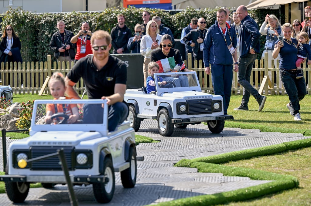 Meghan Markle and Prince Harry at the 2022 Invictus Games