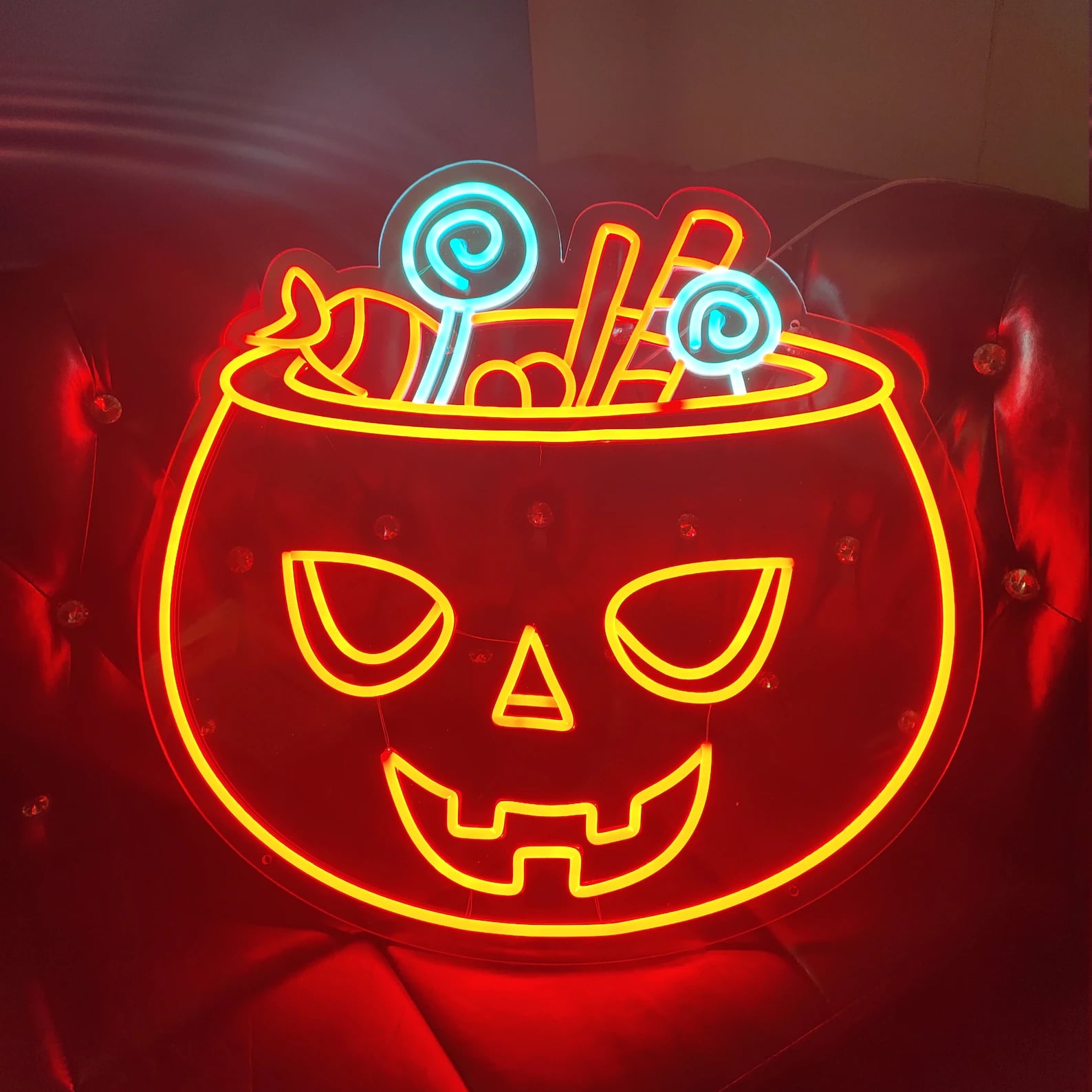 Jack O Lantern Neon Light Check Out These 13 Halloween Neon