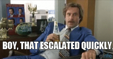 Ron Burgundy in Anchorman: The Legend of Ron Burgundy (2004)