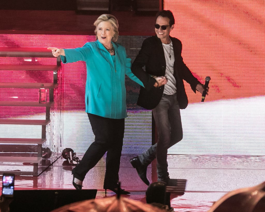 Jennifer Lopez at Hillary Clinton's GOTV Concert in Miami