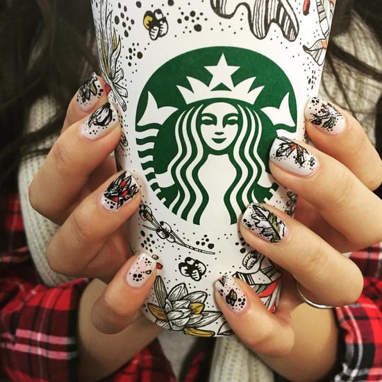 Starbucks Nail Art Ideas