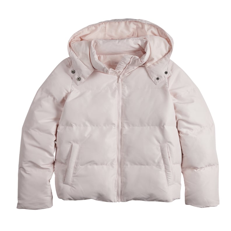 POPSUGAR at Kohl's Pink Puffer Coat