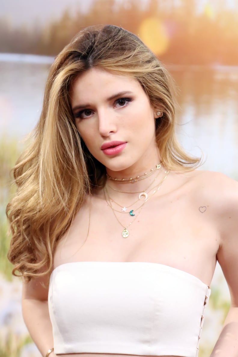 Bella Thorne With Blond Highlights