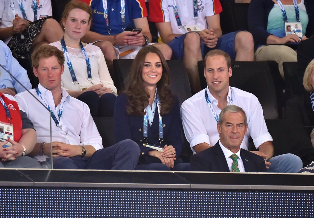 The Duke and Duchess of Cambridge at Commonwealth Games 2014