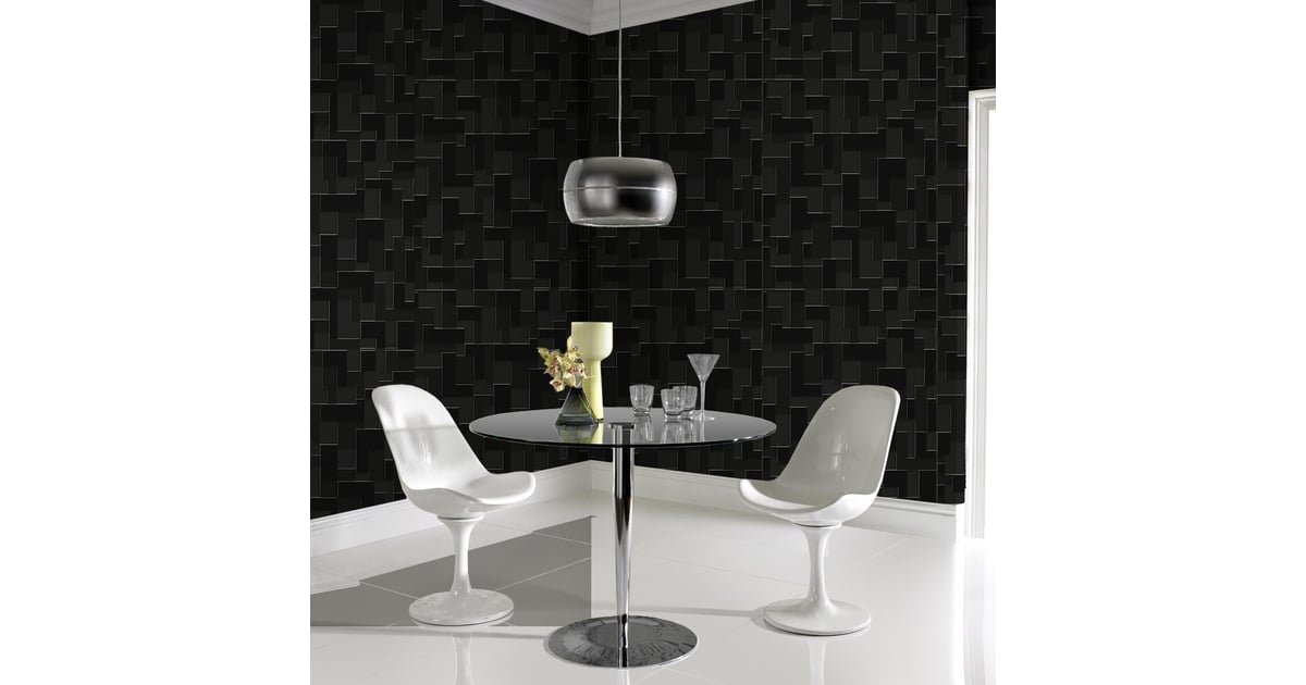 Graham & Brown Shape and Form Checker Geometric Wallpaper Best