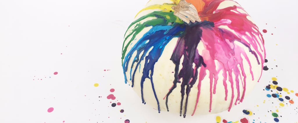 Rainbow Pumpkin DIY