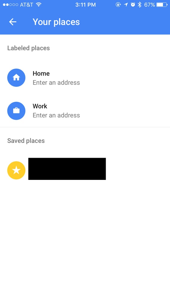 Save your work and home address. Google Maps Tips POPSUGAR Tech Photo 7