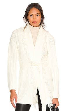 One Grey Day Gerri Wrap Cardigan in Ivory