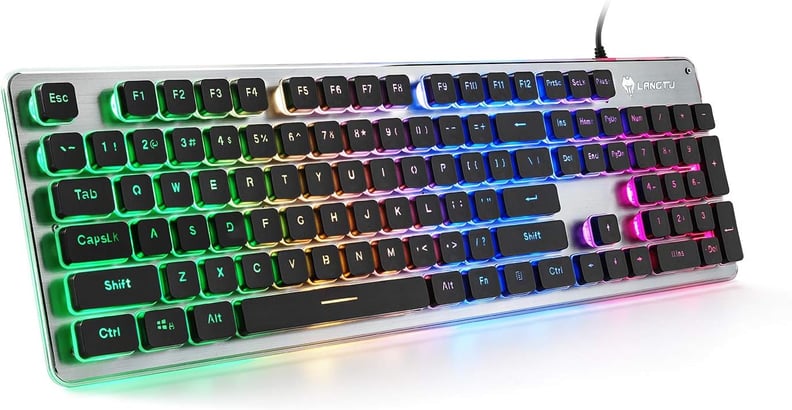 A Colorful Keyboard That's Quiet