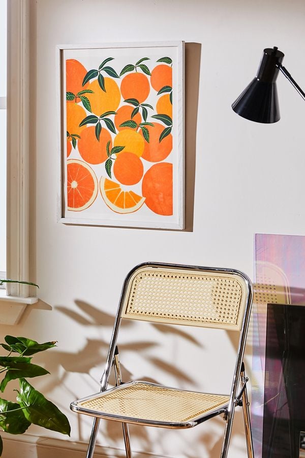 琳恩·辛普森橙色收获艺术打印