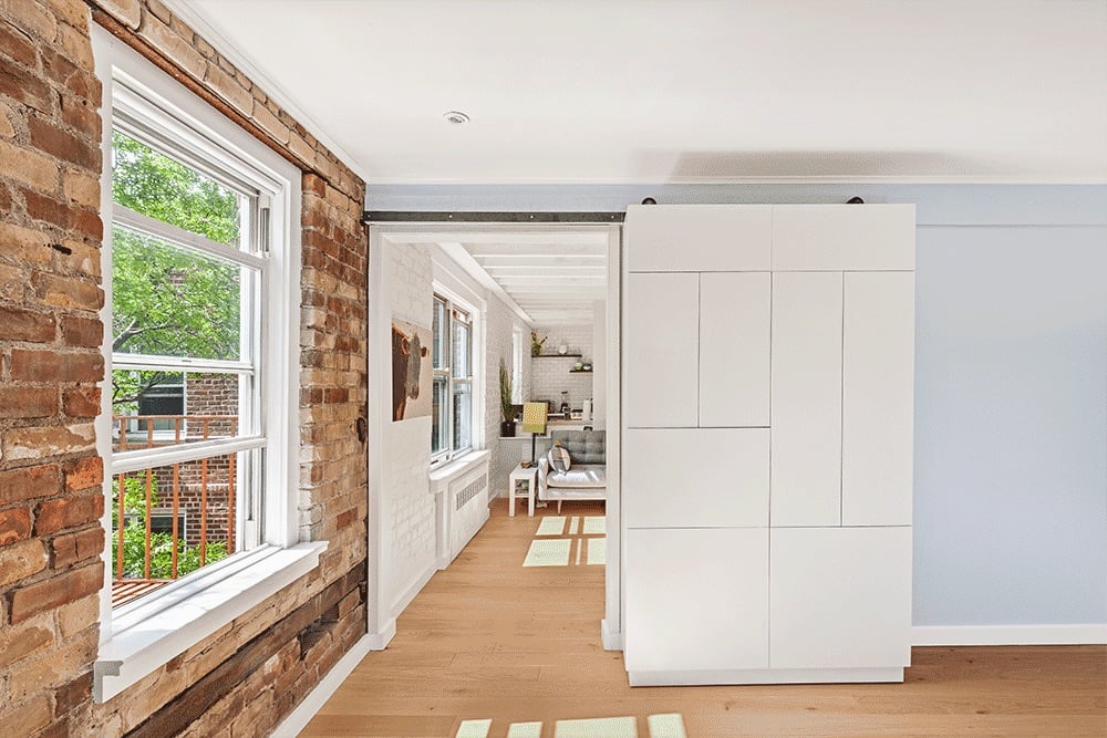 Moveable Bedroom Closet