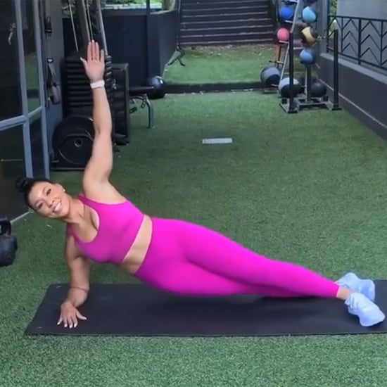 Jeanette Jenkins Plank Variation Ab and Back Core Workout