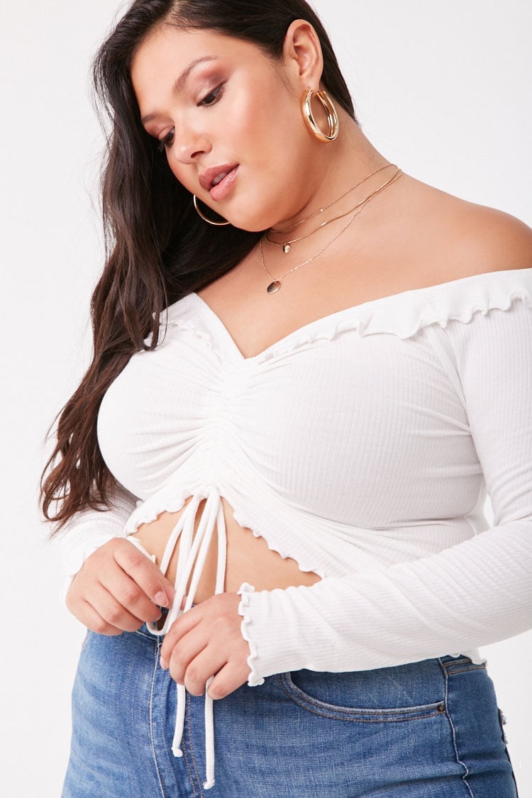 Forever 21 Plus Size Off-the-Shoulder Top