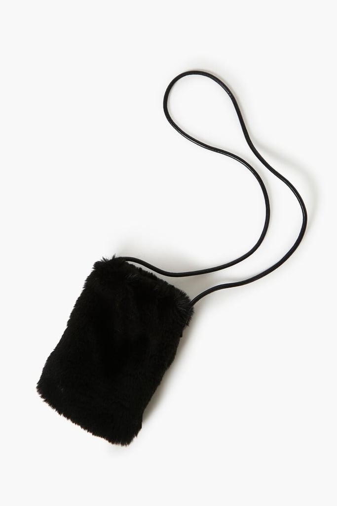 Forever 21 Faux-Fur Crossbody Bag