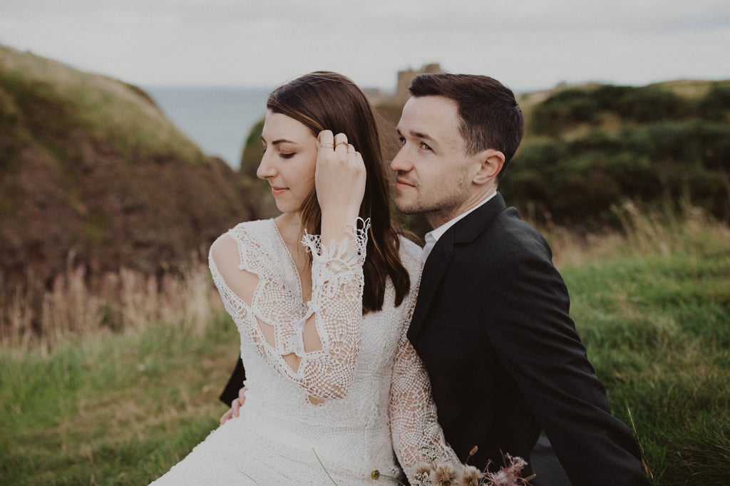 Elopement Shoot at Dunnottar Castle in Scotland