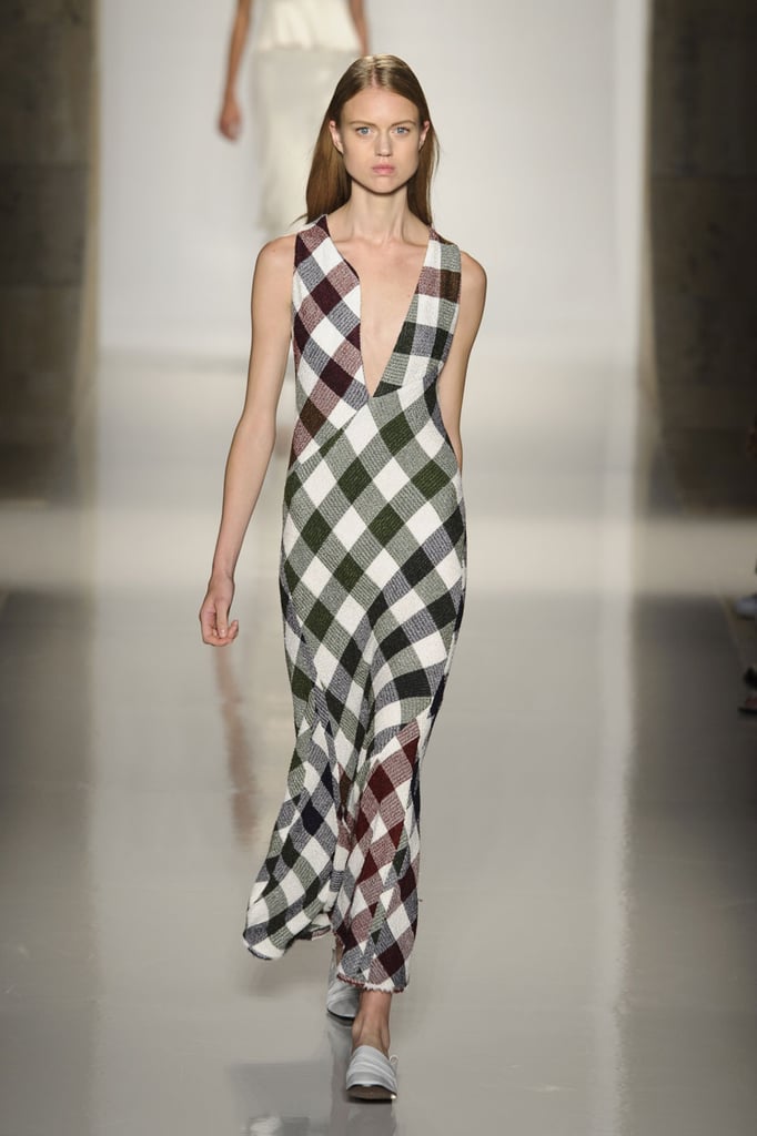 A flattering dress in an attention-getting print.