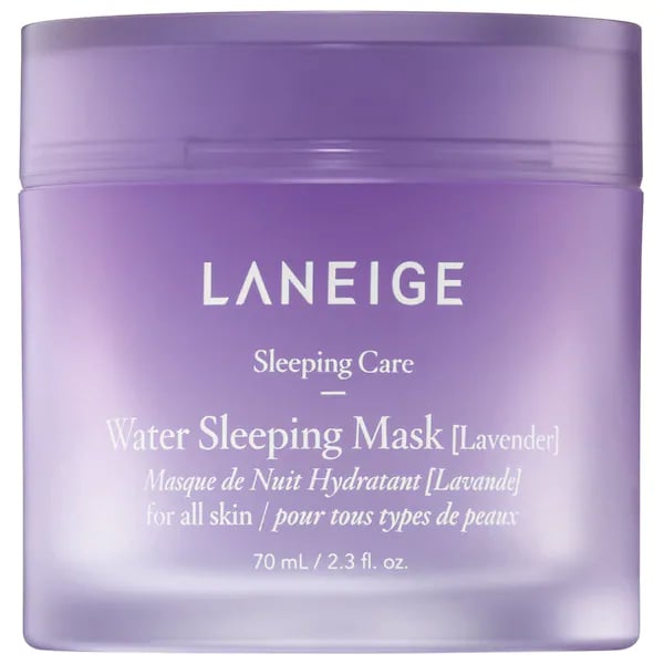 Laneige Lavender Water Sleeping Mask Affordable Night Creams For