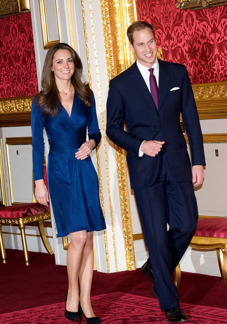 Kate's Satin Engagement Dress by Issa
