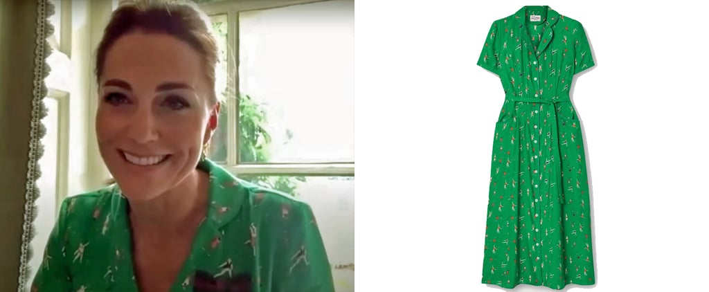 The Duchess of Cambridge's Green HVN Tennis-Print Dress