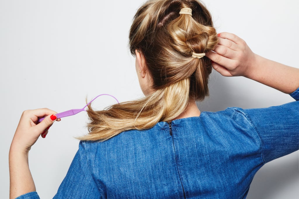 Double Topsy Tail Updo