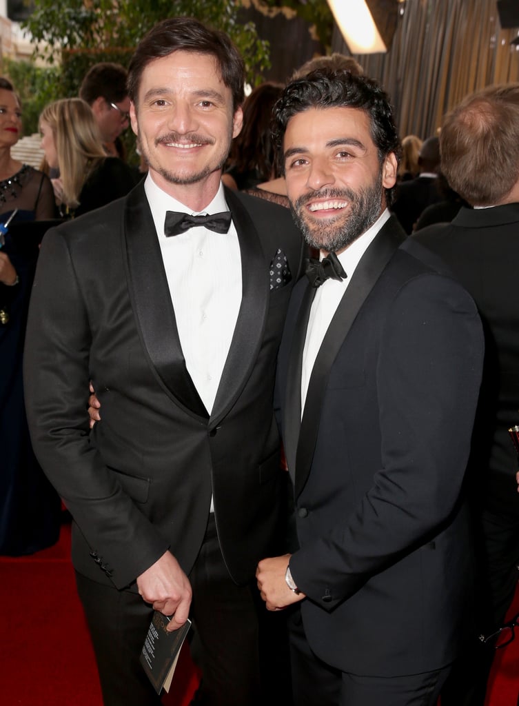 Oscar Isaac at Golden Globes 2016