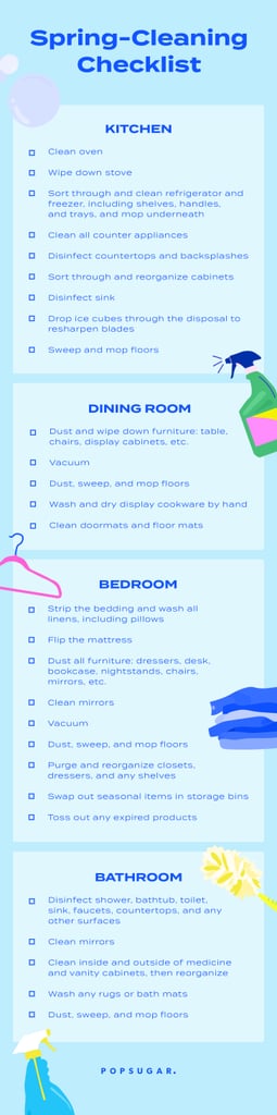 Bissell's Spring-Cleaning Checklist