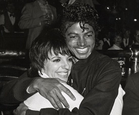 Michael congratulated Liza Minnelli after her sold-out concert series at the Universal Amphitheatre (now called Gibson Amphitheatre) in 1983.