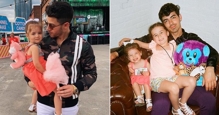 Cute Pictures of Nick and Joe Jonas With Kevin's Daughters | POPSUGAR