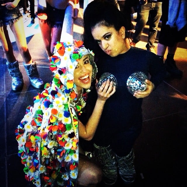 Miley Cyrus had crazy fun on tour.
Source: Instagram user mileycyrus