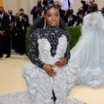 Simone Biles's Met Gala Dress Was So Heavy, 6 People Helped Her Carry It Up the Steps
