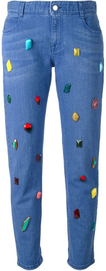 Stella McCartney Embellished Jeans