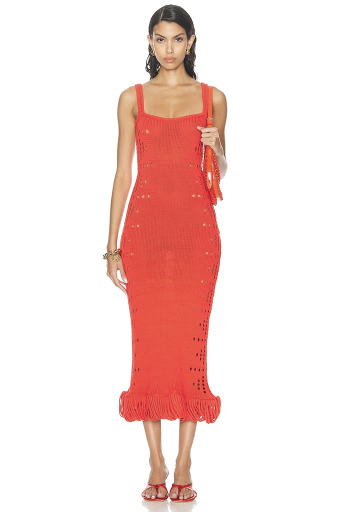 What to Wear in NYC: Cutout Red Dress