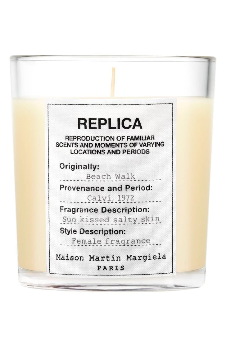 This fashion-forward Beachwalk candle ($60) promises the scent of ...