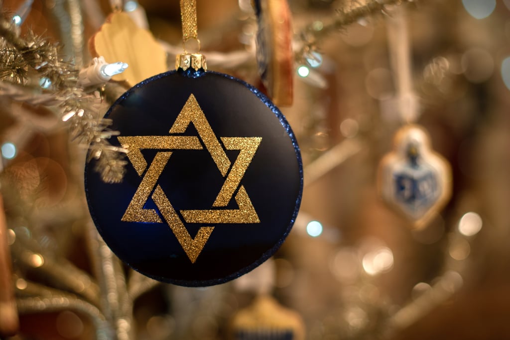 Star of David Ornament Zoom Background