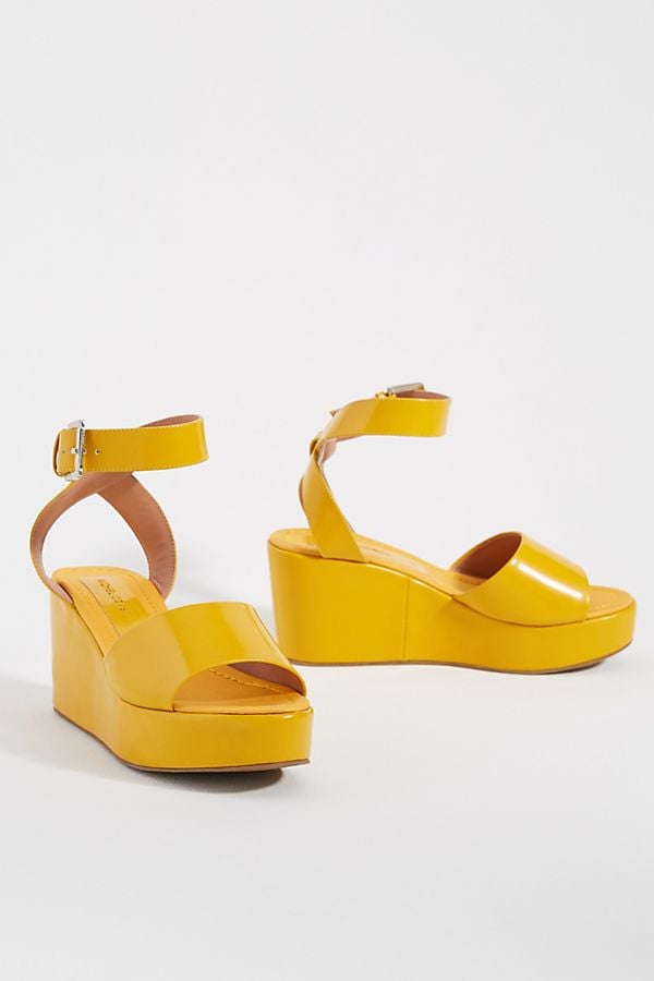 Rachel Comey Juno Leather Wedge Sandals