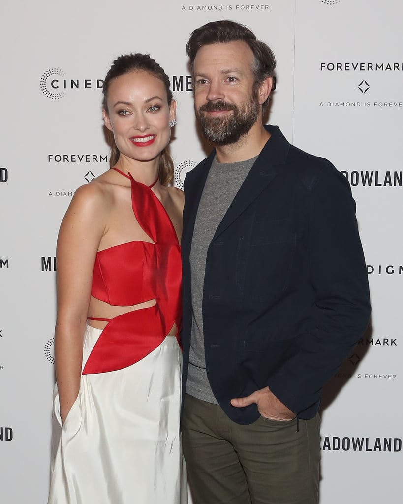 Olivia Wilde and Jason Sudeikis Red Carpet October 2015