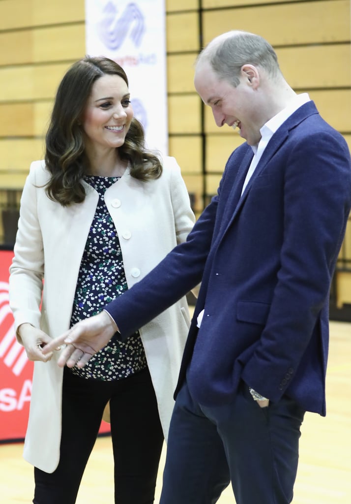 Prince William and Kate Middleton Visit SportsAid March 2018