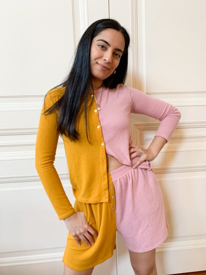Donni Two-Toned Cardigan and Sweat 