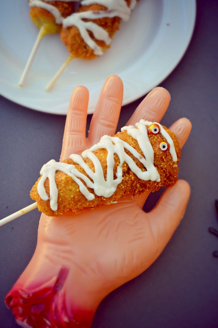 GlutenFree Vegan Corn Dogs Halloween Recipes For Kids POPSUGAR
