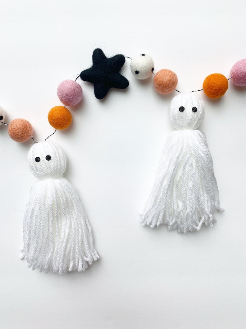 For Your Mantel: Halloween Ghost Garland