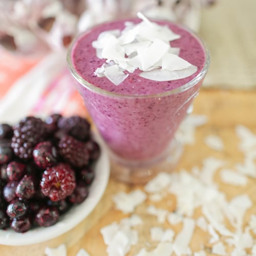 Coconut Water Recovery Smoothie With Protein POPSUGAR Fitness