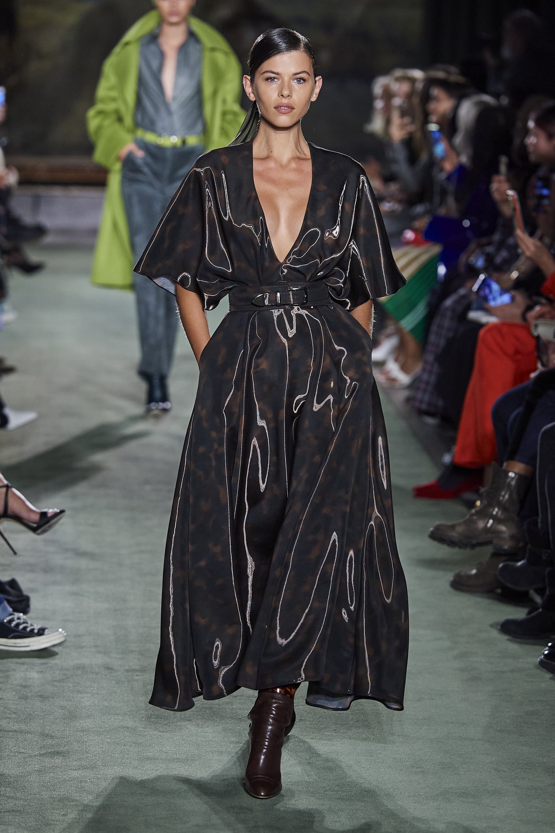 Brandon Maxwell Fall Winter 2020 Collection, I Wasn't Ready for the  Glamour (and Navarro Cheering) at Brandon Maxwell's Fall 2020 Runway Show