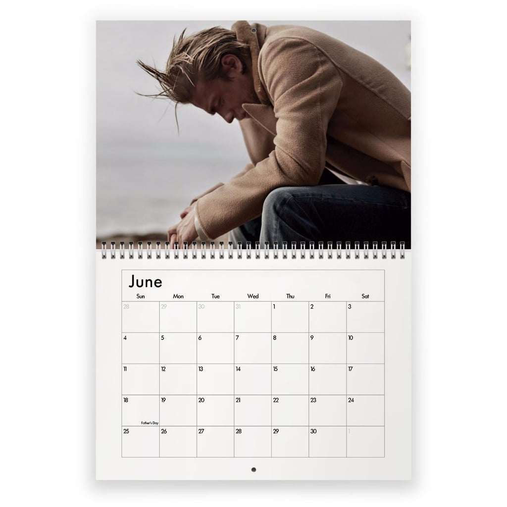 Charlie Hunnam 2018 Wall Calendar ($25)